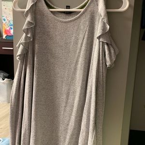 Cold shoulder shirt